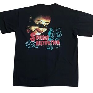 Vintage Giant Social Distortion Band T Shirt (Size L)